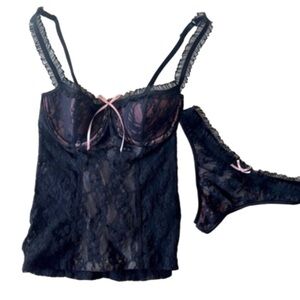 Victoria’s Secret Y2K Lace Cami Set
